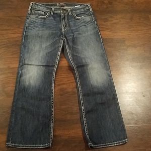 Mens Silver jeans